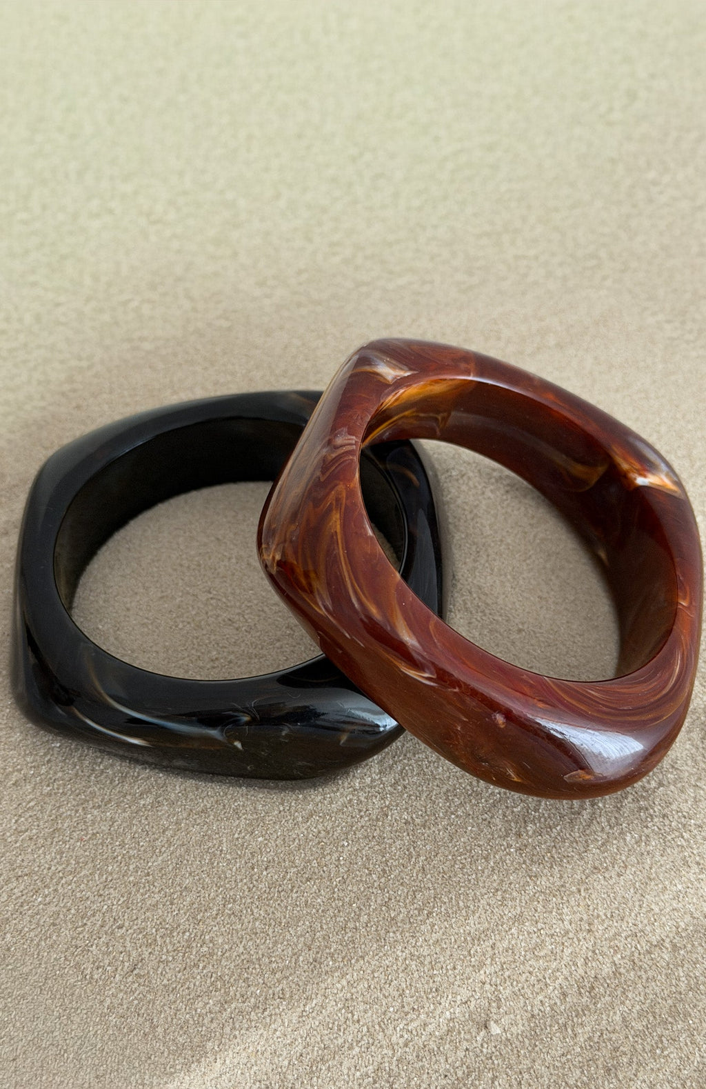 Paul Bracelet Set Choc/Caramel