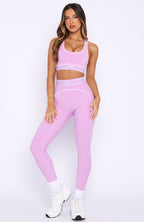 Regimen Sports Bra Orchid/White