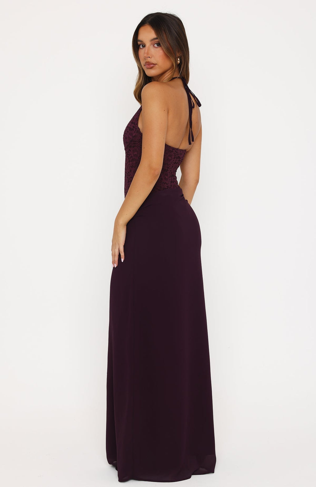 Purely Yours Maxi Dress Plum