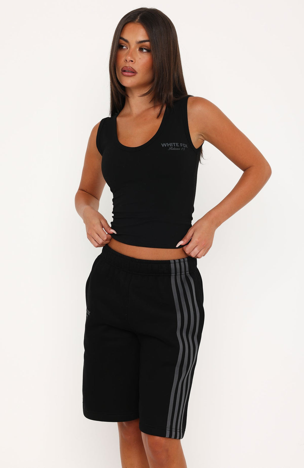 Release 15 Asalia V Neck Top Black