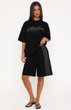 Release 15 Kiana Oversized Tee Black