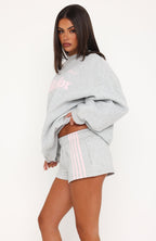 Release 15 Asalia Lounge Shorts Dark Grey Marle