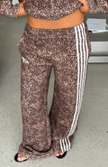 Release 15 Asalia Wide Leg Sweatpants Animal Print