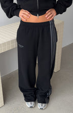 Release 15 Asalia Wide Leg Sweatpants Black