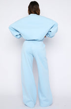 Release 15 Asalia Wide Leg Sweatpants Blue