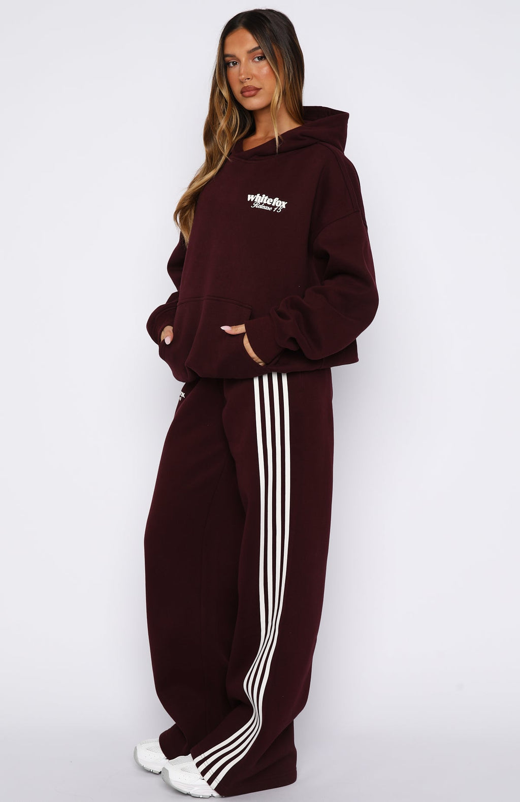Release 15 Asalia Wide Leg Sweatpants Plum