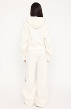 Release 15 Asalia Wide Leg Sweatpants Off White