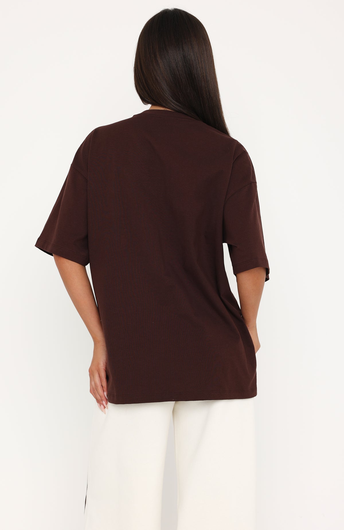 Release 15 Kiana Oversized Tee Chocolate