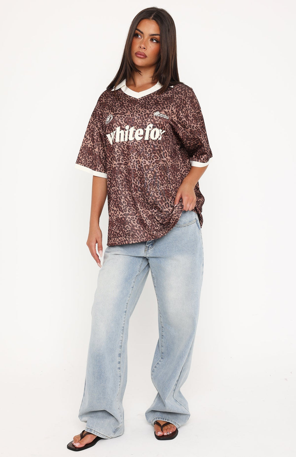 Release 15 Janie Oversized Jersey Animal Print