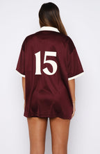 Release 15 Janie Oversized Jersey Plum