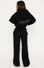Release 15 Asalia Wide Leg Sweatpants Black