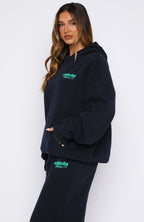 Release 15 Kiana Oversized Hoodie Navy