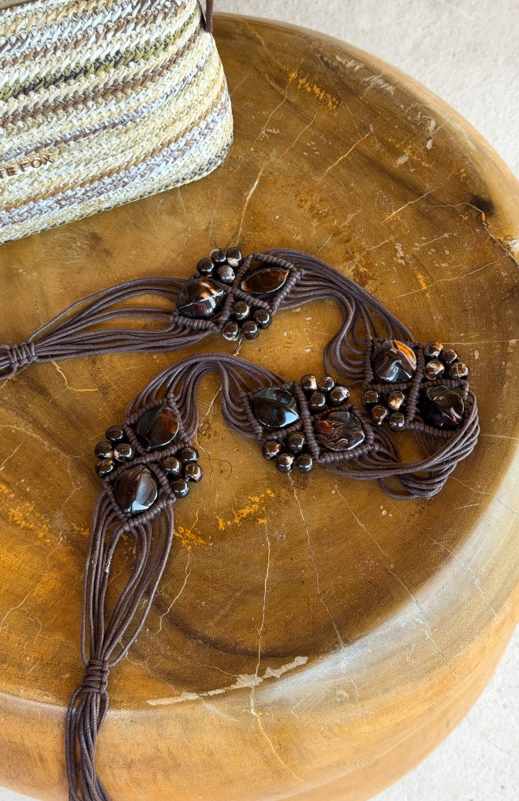 Sasa Wrap Belt Chocolate