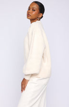 Sashi Knit Sweater Winter White