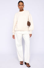 Sashi Knit Sweater Winter White