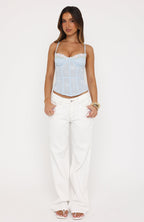 Scarlett Haze Bustier Baby Blue