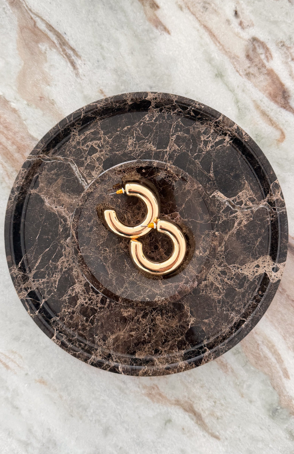 Sebastian Hoop Earrings Gold
