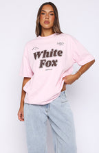 Seeing Stars Oversized Tee Pink