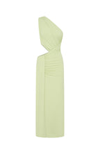 Selene Veil Maxi Dress Pistachio