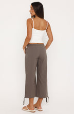 Shop 'Til You Drop Capri Pants Khaki