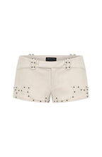 Sing It Back Faux Suede Shorts Cream
