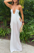 Sol Rio Maxi Dress White