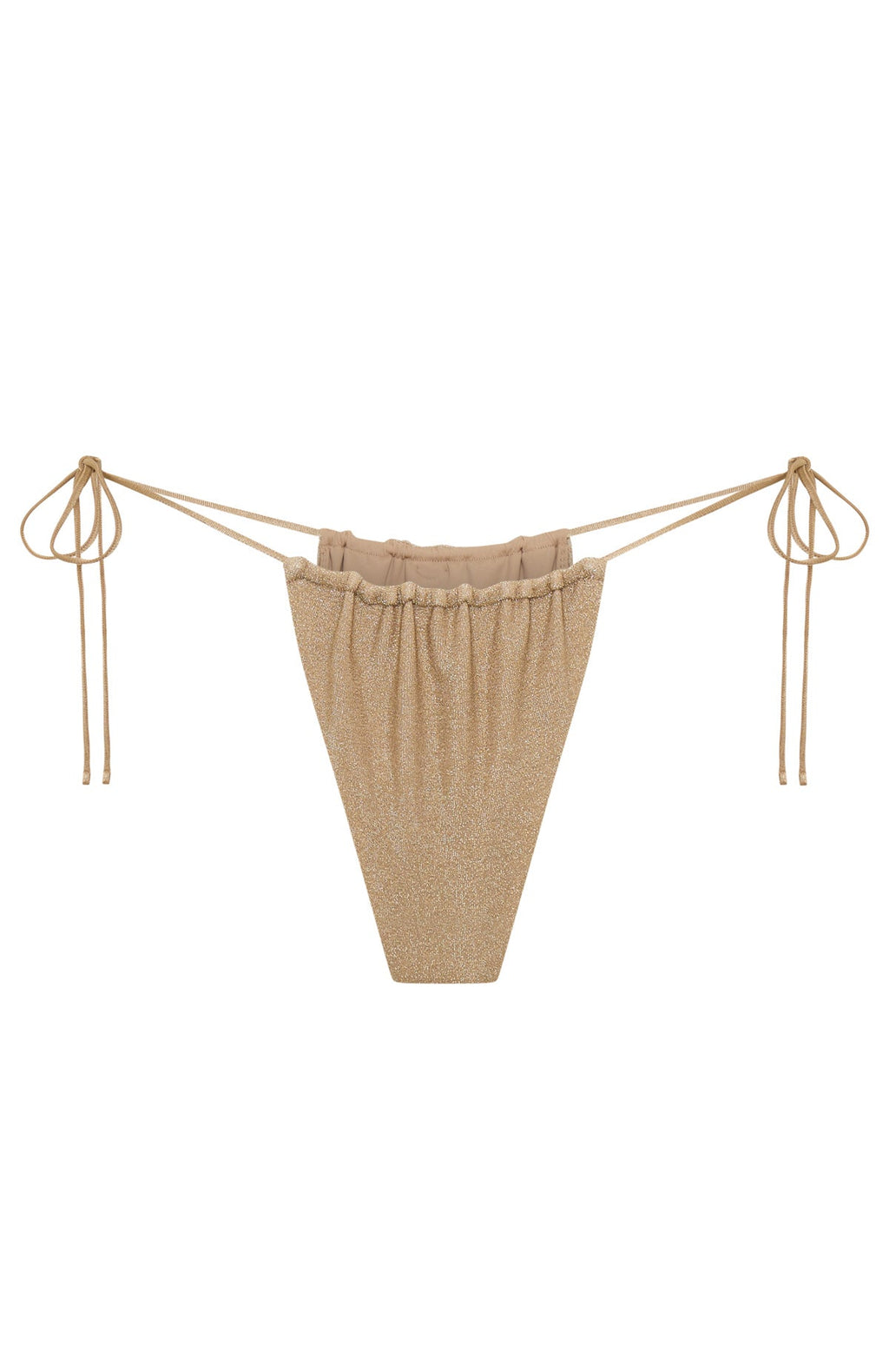 Sorano Bikini Bottoms Gold Shimmer