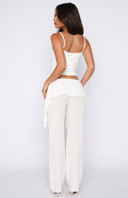 Start Me Up Pants White