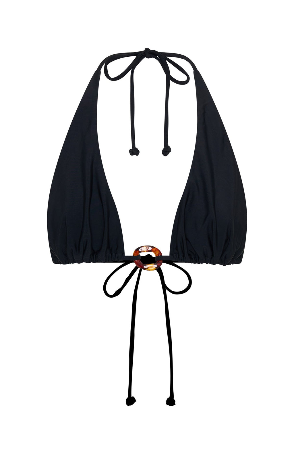 Stormy Bikini Top Black