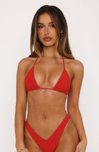 Sunset Bay Bikini Top Ruby