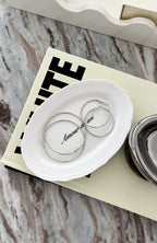 Tariq Earring Set Silver