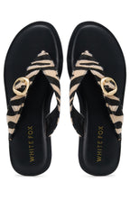 Tarrant Thong Sandals Zebra/Black