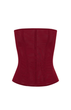 Tell Me A Secret Strapless Bustier Red