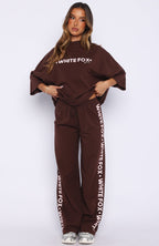 Tender Hearts Oversized Tee Chocolate