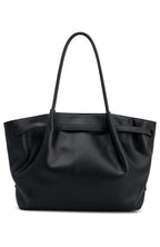 Thomas Shoulder Bag Black Pebble PU