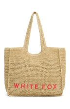 Tyrus Large Top Handle Bag Natural/Coral