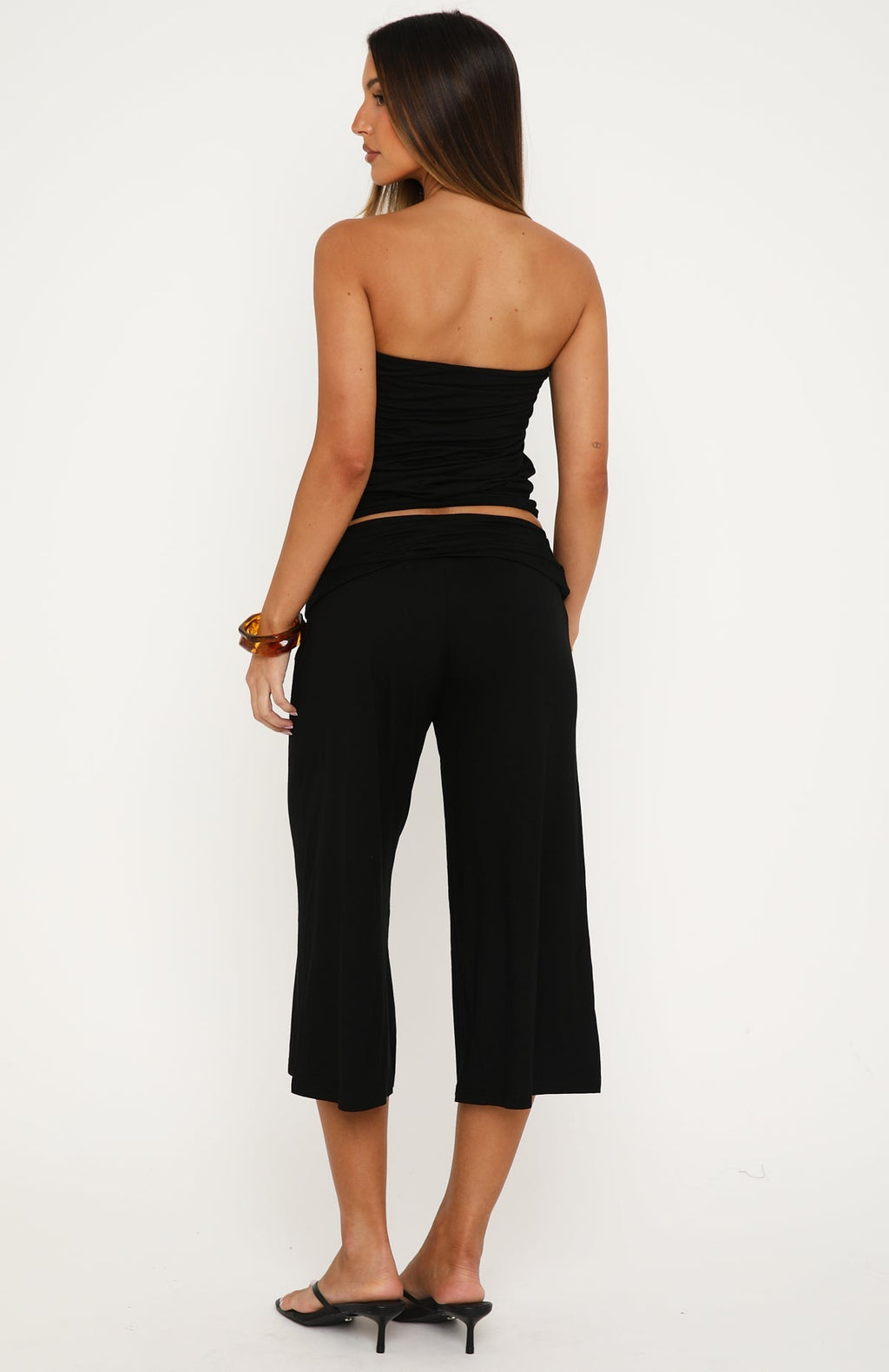 Valerie 3/4 Pants Black