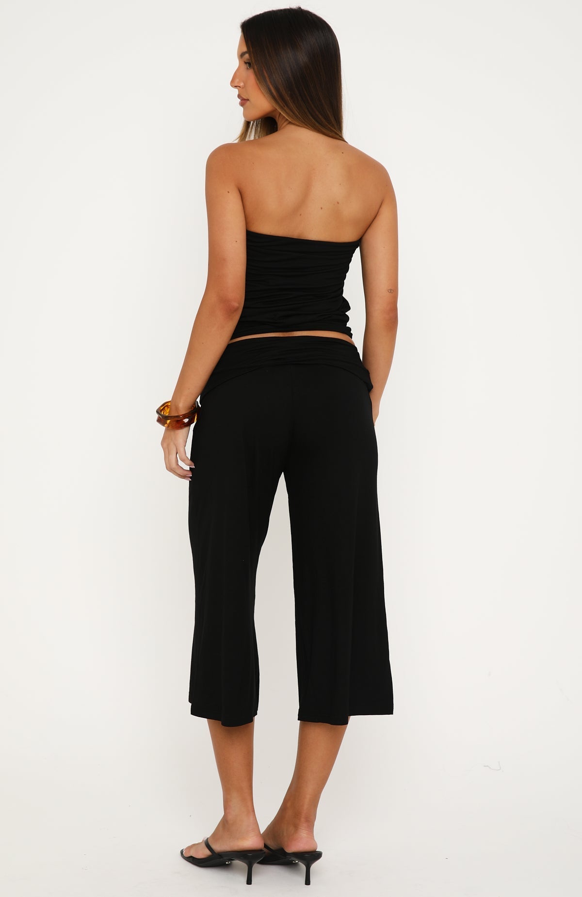 Valerie 3/4 Pants Black