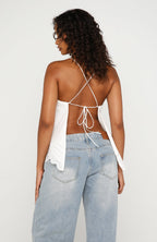 Valley Lights Top White