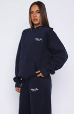 Verano Sixteen Lilia Oversized Hoodie Navy