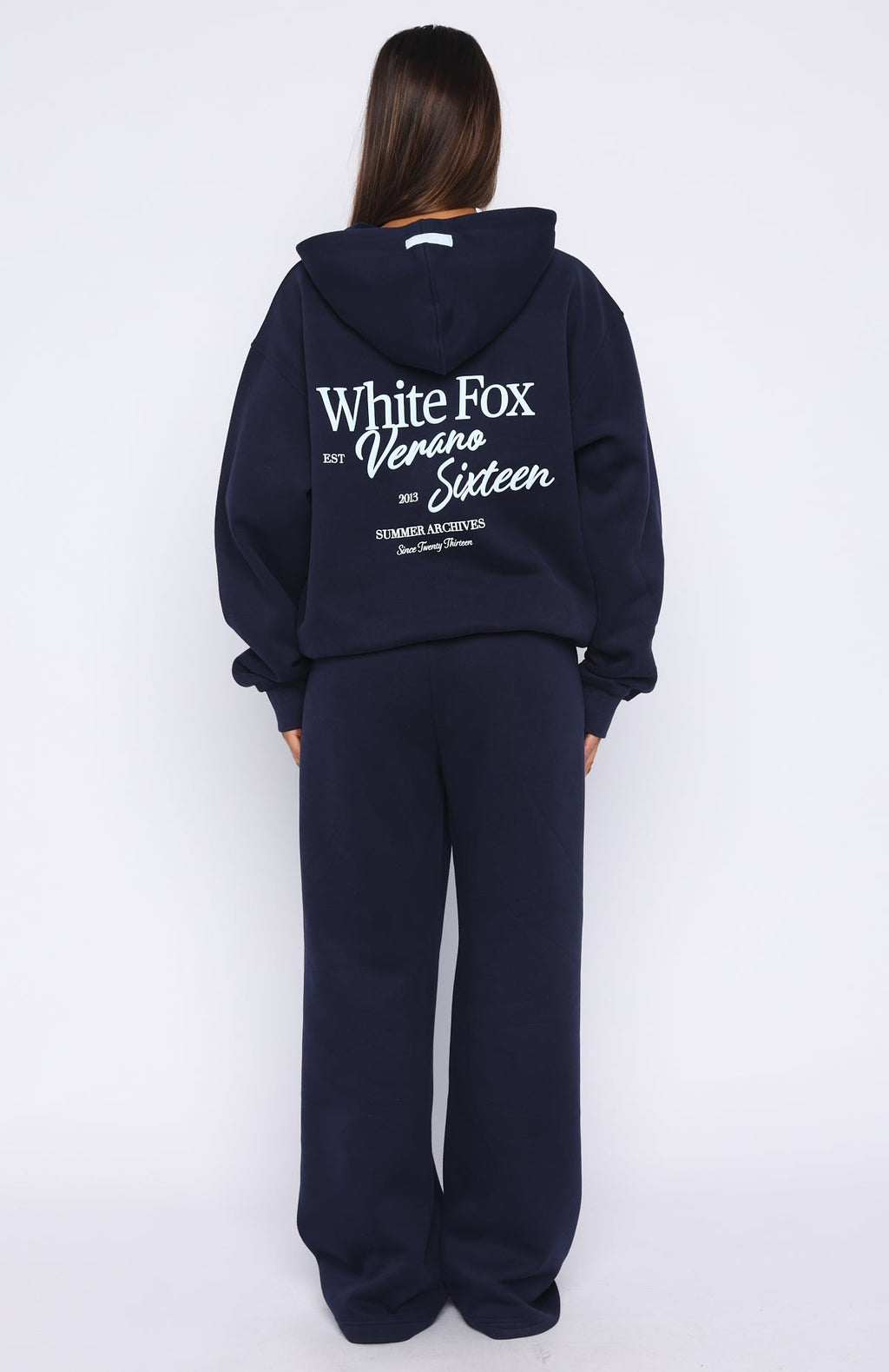 Verano Sixteen Lilia Wide Leg Sweatpants Navy