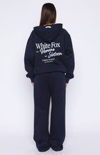 Verano Sixteen Lilia Wide Leg Sweatpants Navy