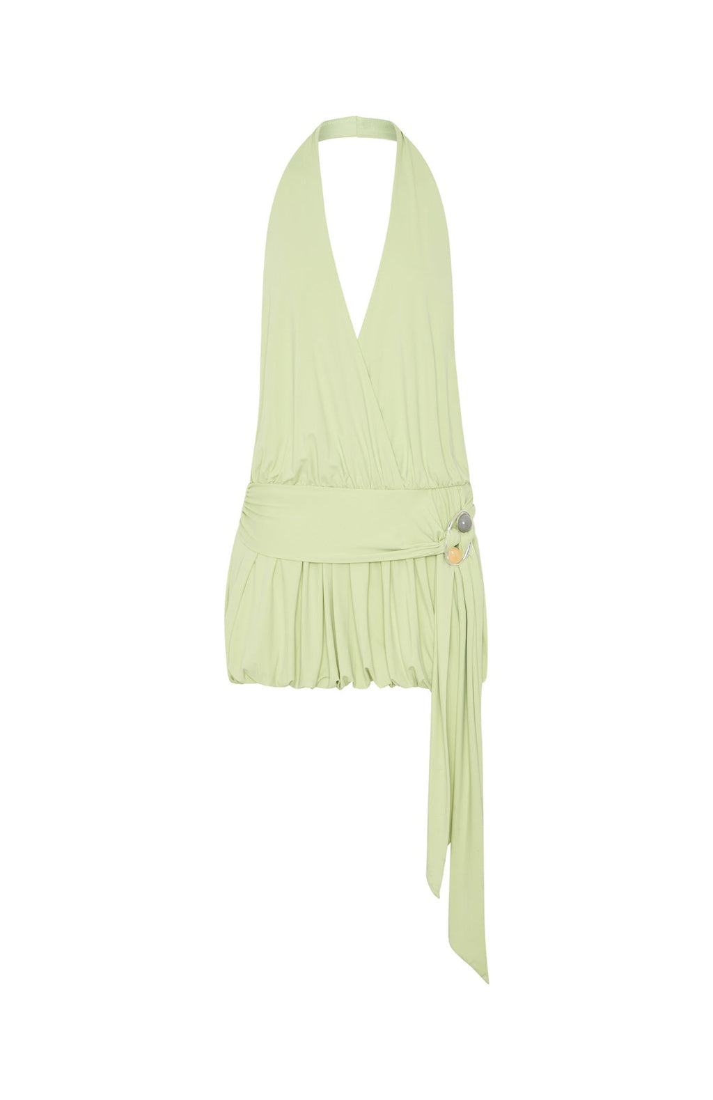 Viva Vibe Mini Dress Pistachio