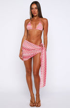 Water Goddess Sarong Sunrise Waves
