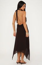 Weightless Maxi Dress Chocolate