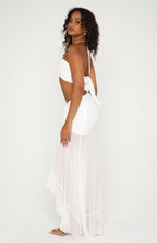 White Whisper Maxi Skirt Off White