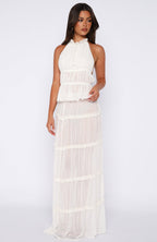 Wildflower Days Maxi Skirt Vanilla Bean