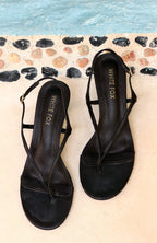 Zarah Heels Black