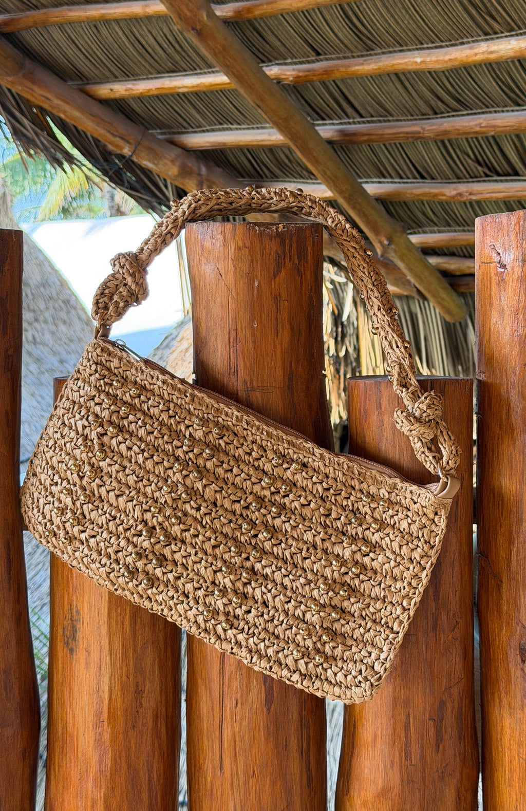 Ziva Shoulder Bag Natural
