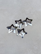 Axton 6 Pack Hair Clips Silver